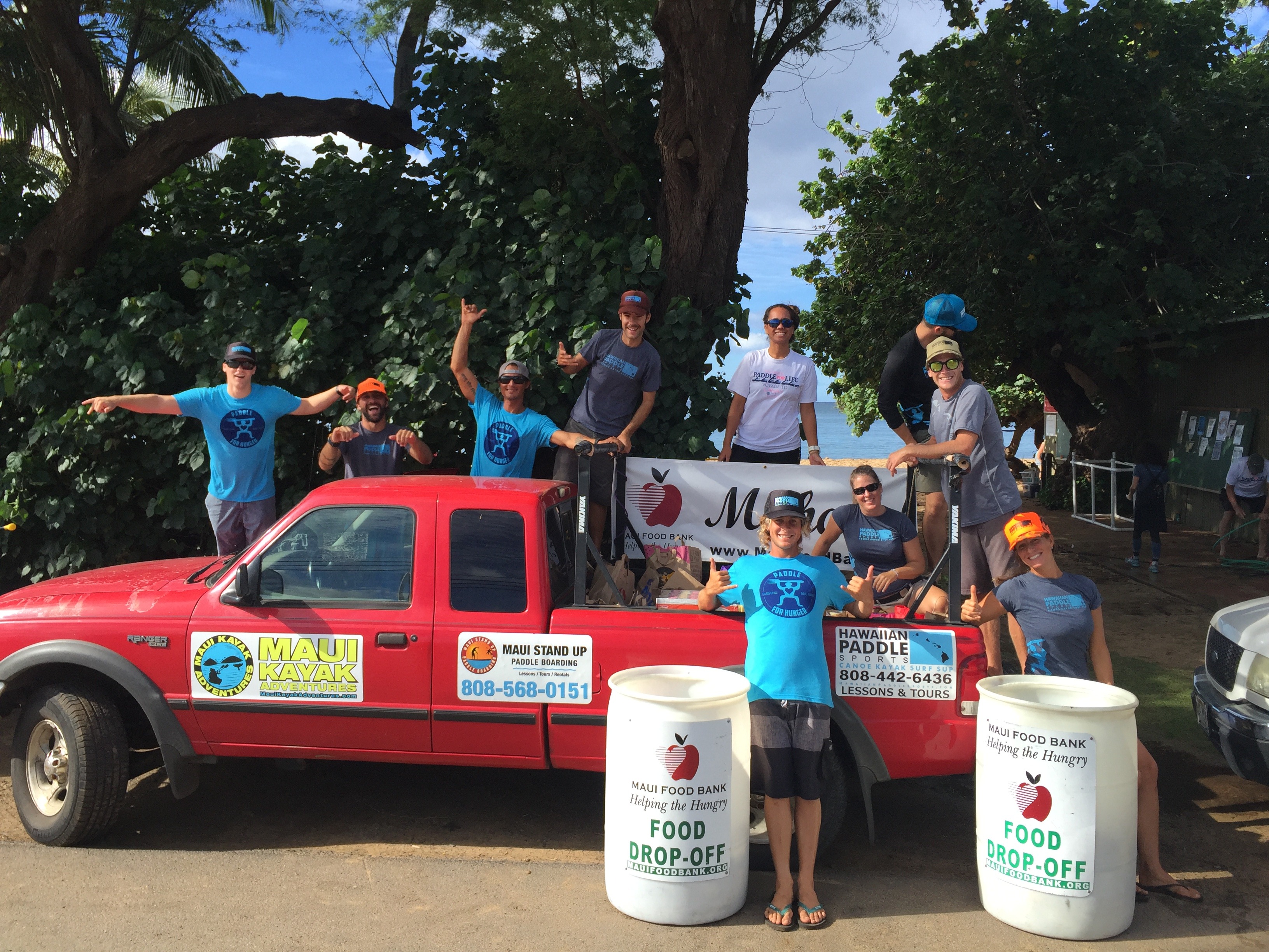HPS organizes Thanksgiving Day paddle to raise money and food for Maui Food Bank. HPS organizes Thanksgiving Day paddle to raise money and food for Maui Food Bank.