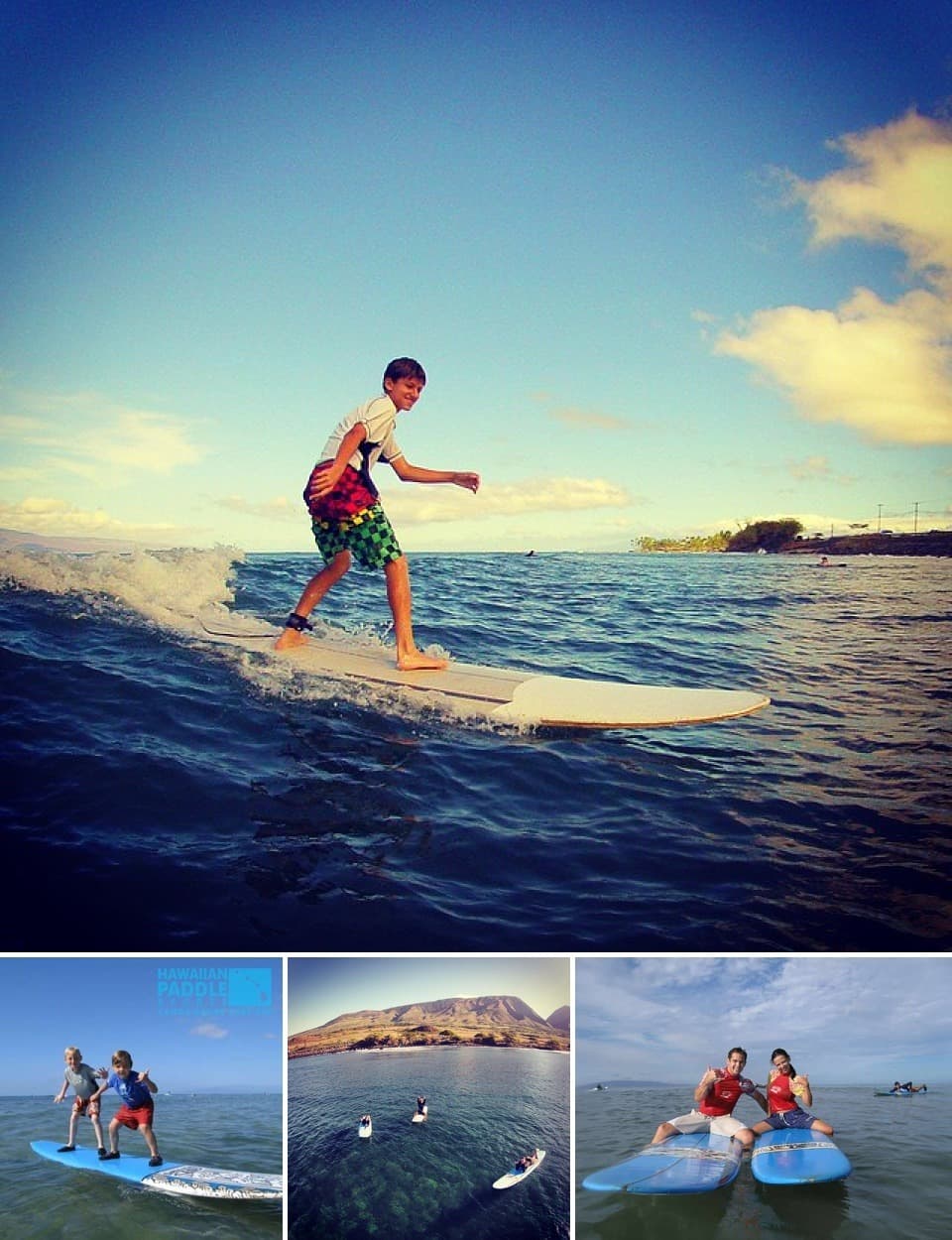 Hawaiian Paddle Sports surf lesson