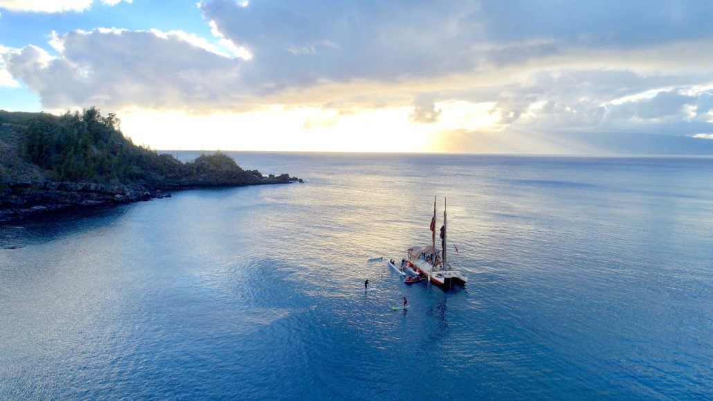 Hokulea at Honolua