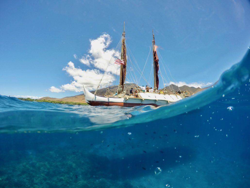 Hokulea set sail to Tahiti