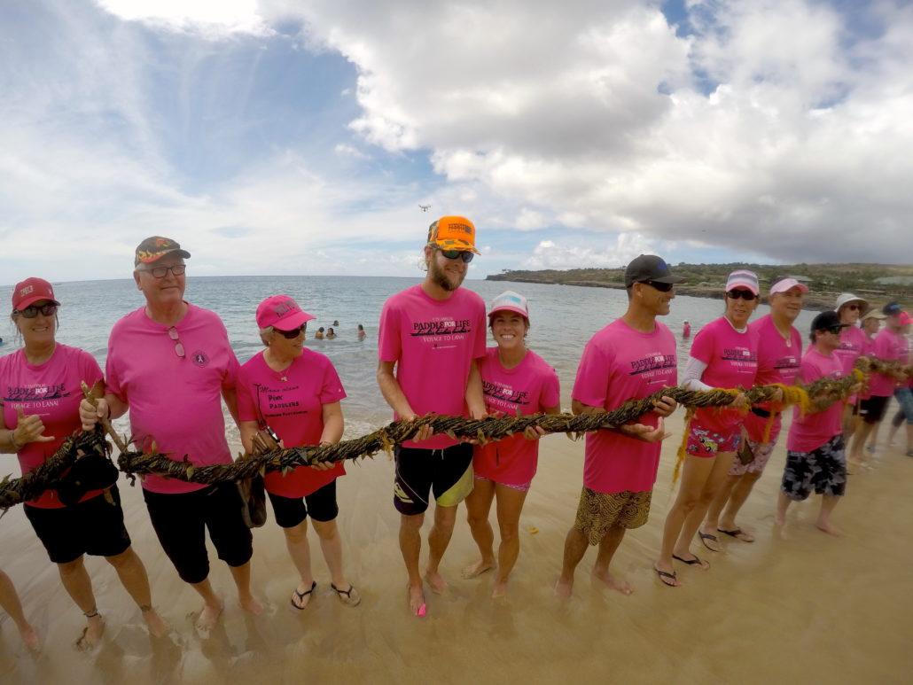 Paddle for life lei