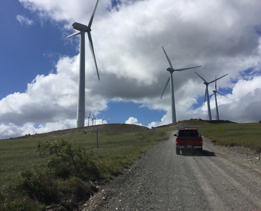 wind turbines Maui Maui Cultural Lands