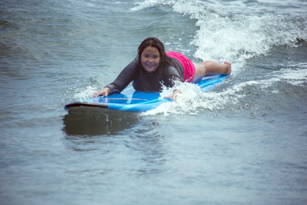 Surfing with Maui Youth and Family Services