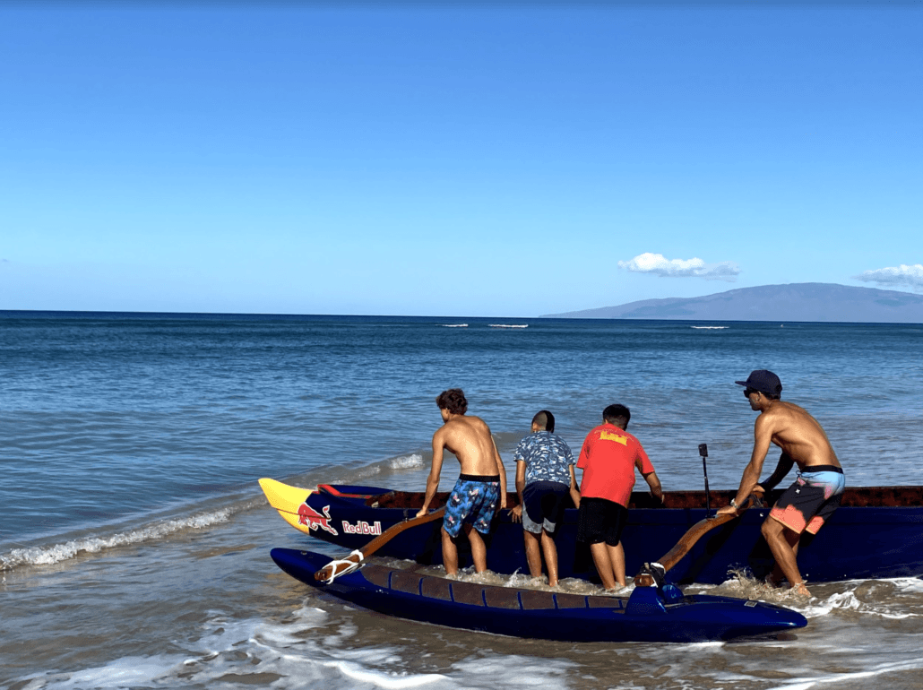 Canoe Surfing with Kai Lenny