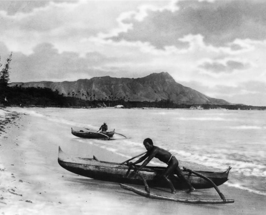 native outrigger canoe hawaiian canoe club