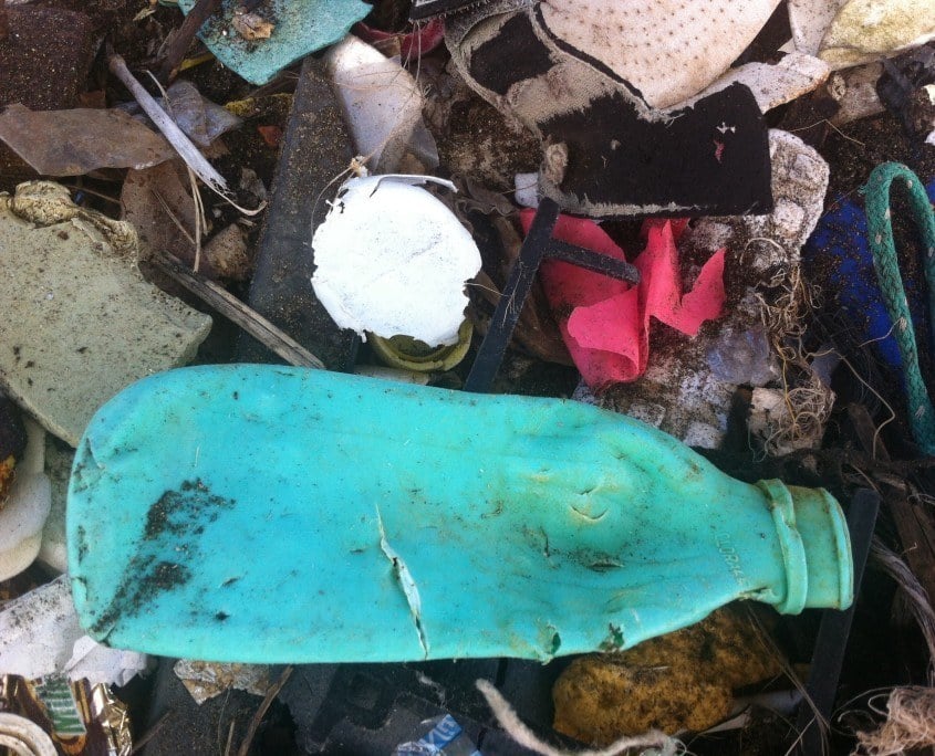 Plastic pollution removed Ka'ehu Beach