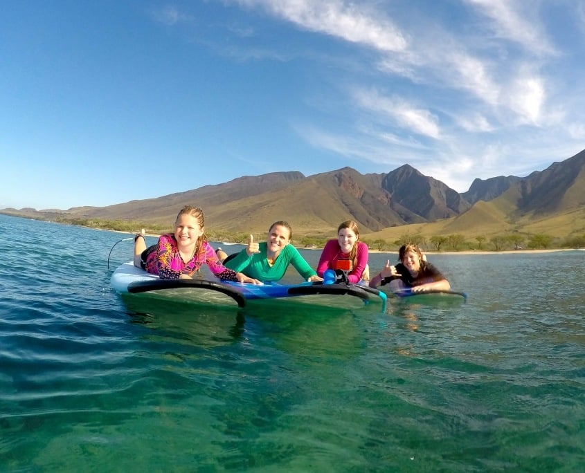 family surf lessons in honolulu