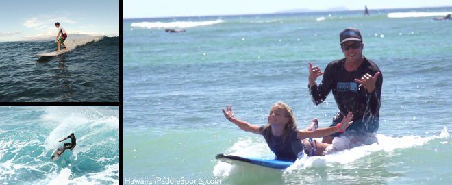 Surfing Maui Waves